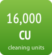 16000 Cleaning Units