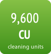 9600 Cleaning Units