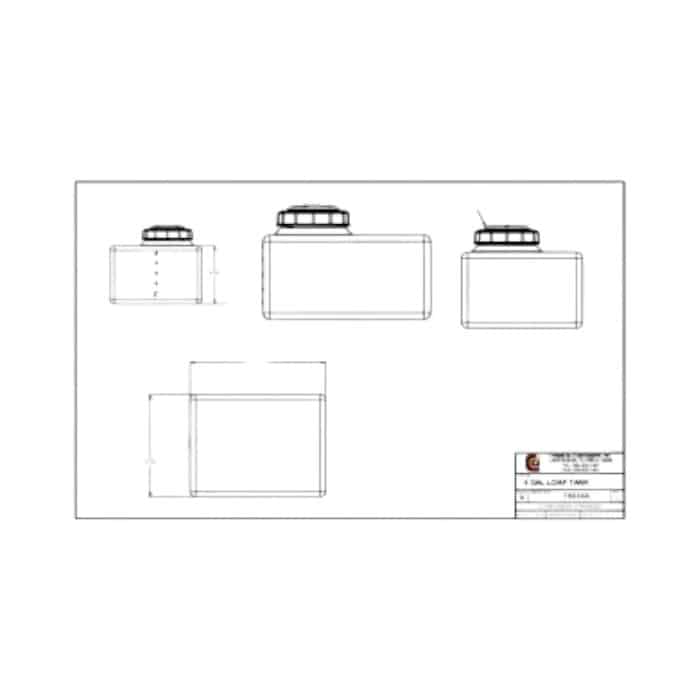 6 gallon tank Loaf Photoroom