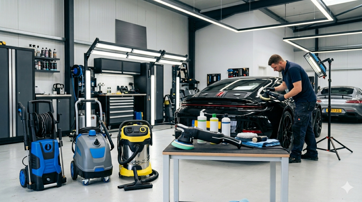 auto detailing equipment